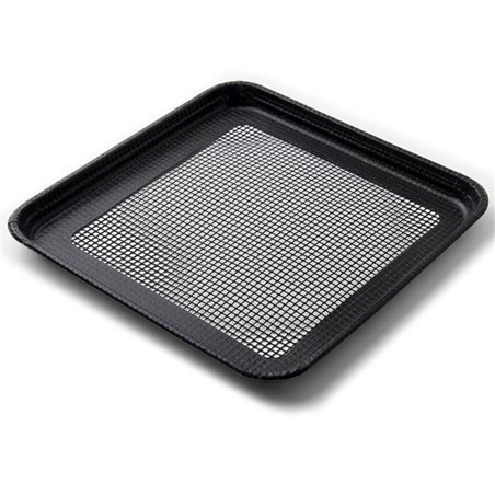 Set 2 plateaux de cuisson t&eacute;flon perfor&eacute;  - Diamond - AK-TP1