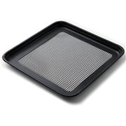 Set 2 plateaux de cuisson t&eacute;flon perfor&eacute;  - Diamond - AK-TP1