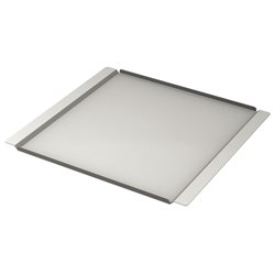 Platine en acier inox 460x340 mm - Diamond - PL4F-Z