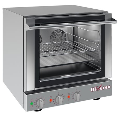 Four &eacute;lectrique &agrave; convection, 4x 460x340 mm + salamandre - Diamond - WR-B43S-1B