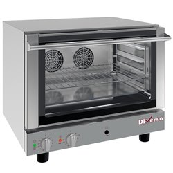 Four &eacute;lectrique &agrave; convection, 4x 600x400 mm + humidificateur manuel - Diamond - WR-B64U-3C