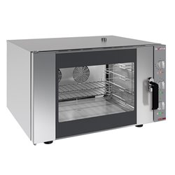 Four &eacute;lectrique vapeur-convection, 4x GN 1/1 ou 600x400 mm - Diamond - WR-FCV4-MC