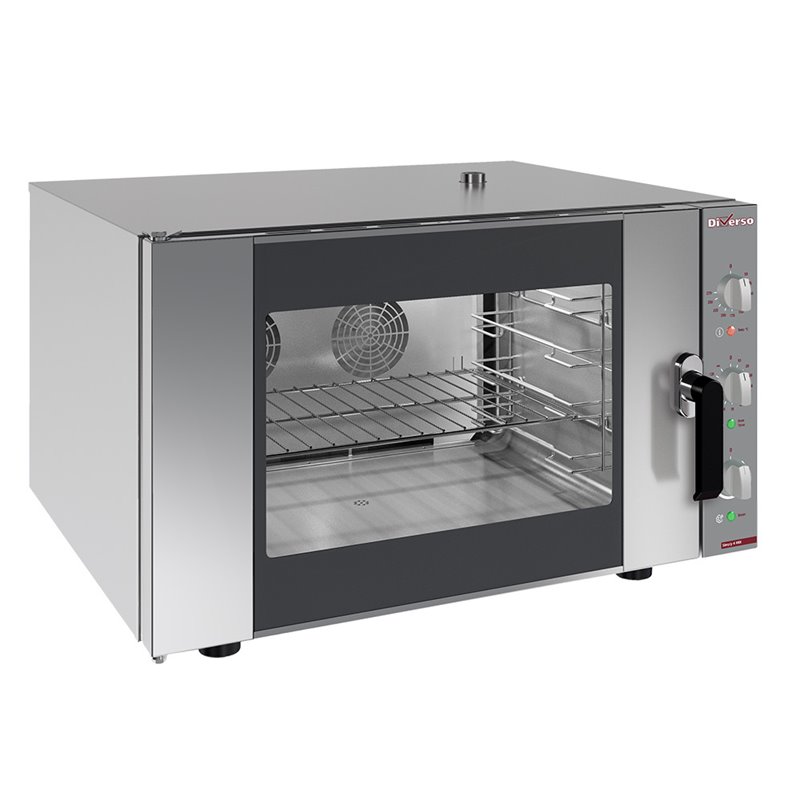 Four &eacute;lectrique vapeur-convection, 4x GN 1/1 ou 600x400 mm - Diamond - WR-FCV4-MC