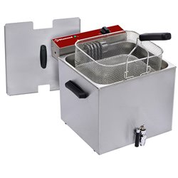 Friteuse &eacute;lectrique.de table 12 Lit.+ robinet de vidange - Diamond - F12E/D1