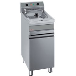 Friteuse &eacute;lectrique 1 cuve 14 litres sur armoire - Diamond - WR-EF14-E1