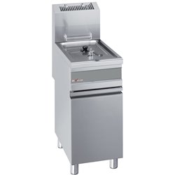 Friteuse gaz 1 cuve 15 litres sur armoire - Diamond - WR-GF15-G1