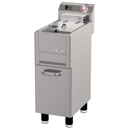 Friteuse &eacute;lectrique 13 litres sur meuble, avec vidange - Diamond - WR-EF13-28