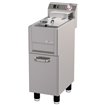 Friteuse &eacute;lectrique 13 litres sur meuble, avec vidange - Diamond - WR-EF13-28