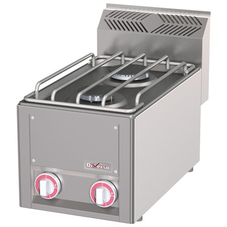 Cuisini&egrave;re 2 feux gaz, -Top- - Diamond - WR-G2FT-01