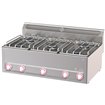 Cuisini&egrave;re 5 feux gaz, -Top- - Diamond - WR-G6FT-17
