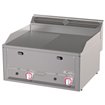 Plaque de cuisson double, 1/2 lisse 1/2 rainur&eacute;e, gaz, -Top- - Diamond - WR-GPMD-25
