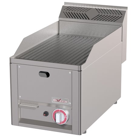 Plaque de cuisson rainur&eacute;e, gaz, -Top- - Diamond - WR-GPRS-24
