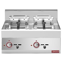 Friteuse S-Powerful, &eacute;lectrique, 2x 10 lt. -TOP- - Diamond - E65/F20-7T-9_9KW-N