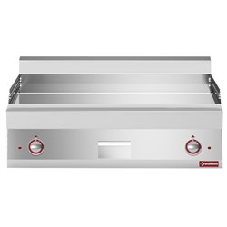 Plaque de cuisson &eacute;lectrique EXTRA-LARGE, surface lisse, chrom&eacute; - Diamond - E65/PLCD10T-N