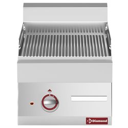 Plaque de cuisson &eacute;lectrique rainur&eacute;e -Top- - Diamond - E65/PR4T-N
