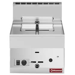 Friteuse gaz 1 cuve de 8 litres -Top- - Diamond - G65/F8-4T-N