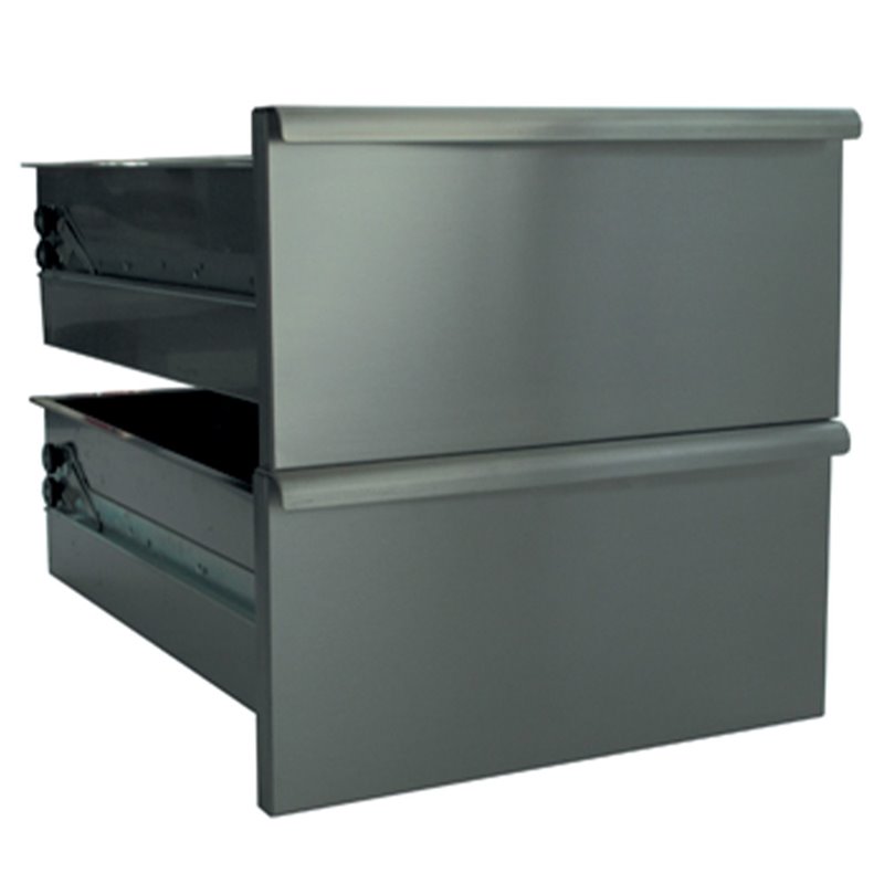2 tiroirs pour soubassement N65/BA4-N - Diamond - N65/2TR4-N