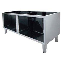 Soubassement ouvert en acier inox AISI 304 - Diamond - N65/BA10-N
