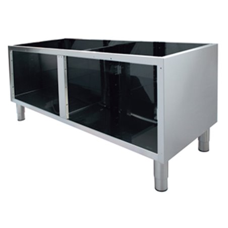 Soubassement ouvert en acier inox AISI 304 - Diamond - N65/BA10-N