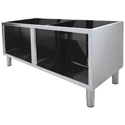 Soubassement ouvert en acier inox AISI 304 - Diamond - N65/BA11-N
