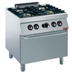 Founeau 4 feux 5,5 kW, four gaz GN 2/1 - Diamond - G17/4BF8-N
