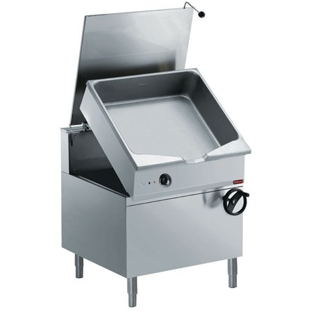 Sauteuse &eacute;lectrique basculante, cuve "Duomat", 100 litres sur meuble - Diamond - E22/BM12C-230/3--N
