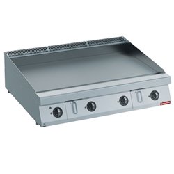 Plaque de cuisson &eacute;lec. HP, lisse, nitro chrome -TOP- - Diamond - E22/PLNC12-HP