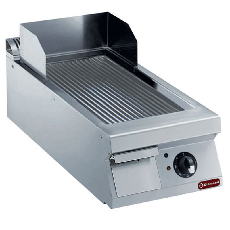 Plaque de cuisson &eacute;lectrique, rainur&eacute;e -TOP- - Diamond - E22/PR4T-NE