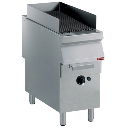 Grill vapeur, grille en fonte, sur pi&eacute;tement - Diamond - G22/GPLP4-NE