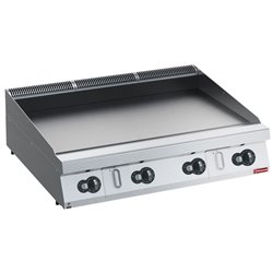 Plaque de cuisson gaz HP, lisse, nitro chrome -TOP- - Diamond - G22/PLNC12-HP