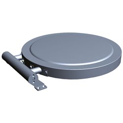 Couvercle marmite r&eacute;alis&eacute; en double paroi - Diamond - A7/C-DP-N