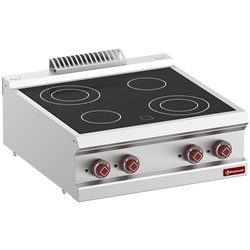 Cuisini&egrave;re &eacute;lectrique vitroc&eacute;ramique 4 zones -Top- - Diamond - E7/4VC7T-N