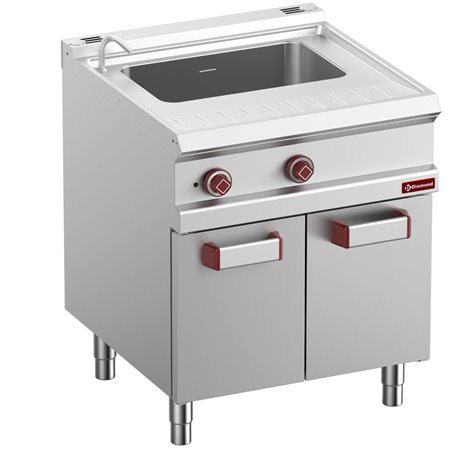 Cuiseur &agrave; p&acirc;tes &eacute;lectrique 1 cuve 40 Lt (s/paniers), sur armoire - Diamond - E7/CPA7-N