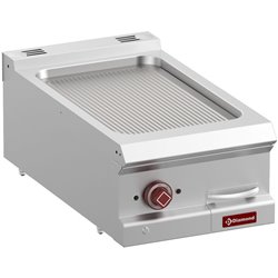 Plaque de cuisson &eacute;lectrique rainur&eacute;e, module 1/2  -Top- - Diamond - E7/PR4T-N