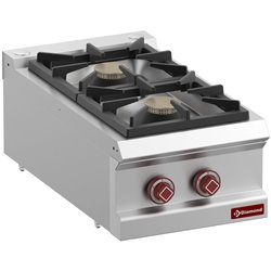 Cuisini&egrave;re gaz 2 feux vifs -Top- - Diamond - G7/2B4T-N