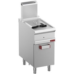 Friteuse gaz 1 cuve 14 litres sur armoire - Diamond - G7/F14A4-N