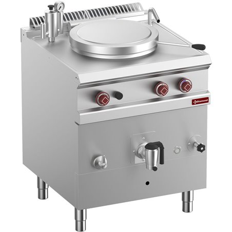 Marmite ronde gaz 50 litres, chauffage indirect	 - Diamond - G7/M50I7-N
