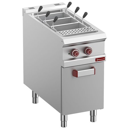 Cuiseur &agrave; p&acirc;tes &eacute;lectrique, Cuve 40 lit. sur meuble ferm&eacute; (s/paniers) - Diamond - E9/CPA4-N
