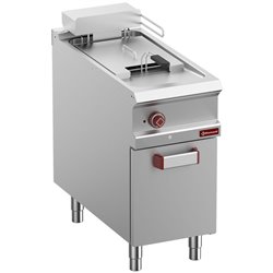 Friteuse &eacute;lectrique 1 cuve 18 lit. sur meuble ferm&eacute; - Diamond - E9/F18A4-N