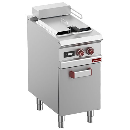 Friteuse &eacute;lectrique HP 1 cuve "Y" de 21 litres sur meuble ferm&eacute; - DIGIT - Diamond - E9/F21A4-NAP