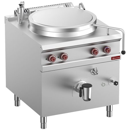 Marmite &eacute;lectrique, cuve 150 lit. chauffage indirect, sur meuble - Diamond - E9/M15I8-N