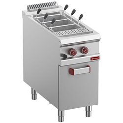 Cuiseur &agrave; p&acirc;tes gaz, 1 cuve 40 lit. sur meuble ferm&eacute; (s/paniers) - Diamond - G9/CPA4-N