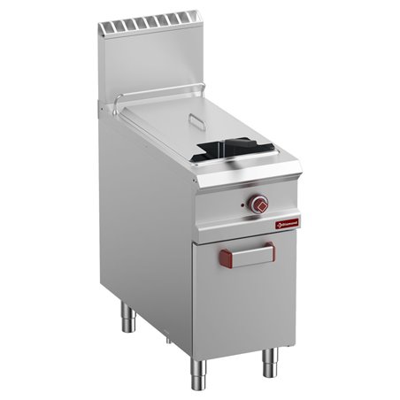 Friteuse gaz 1 cuve "Y"  21 lit. (21 kW) sur meuble ferm&eacute; - Diamond - G9/F21A4-NY