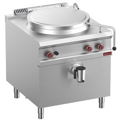 Marmite gaz, cuve 100 lit. chauffage direct, sur meuble - Diamond - G9/M10D8-N
