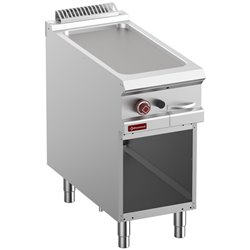 Plaque de cuisson lisse gaz module 1/2, armoire ouverte - Diamond - G9/PLA4-N