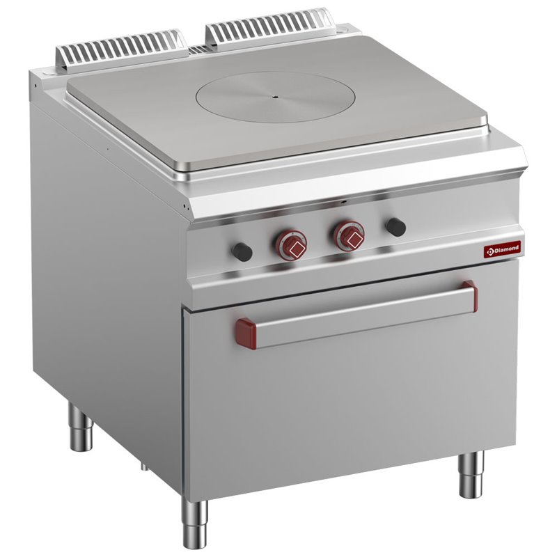 Fourneau taque coup de feu sur four gaz - Diamond - G9/TF8-N