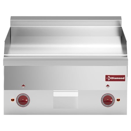 Plaque de cuisson &eacute;lectrique, surface lisse "chrome" -Top- - Diamond - E60/PLCD6T-N