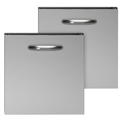 Portes gauche et droite pour soubassement 600 mm - Diamond - N60/PDGX6-N