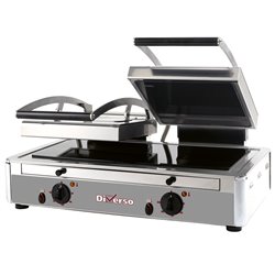 Grill Panini DOUBLE vitroc&eacute;ramique - Diamond - WR-LGVE-62