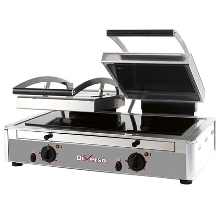 Grill Panini DOUBLE vitroc&eacute;ramique - Diamond - WR-LGVE-62